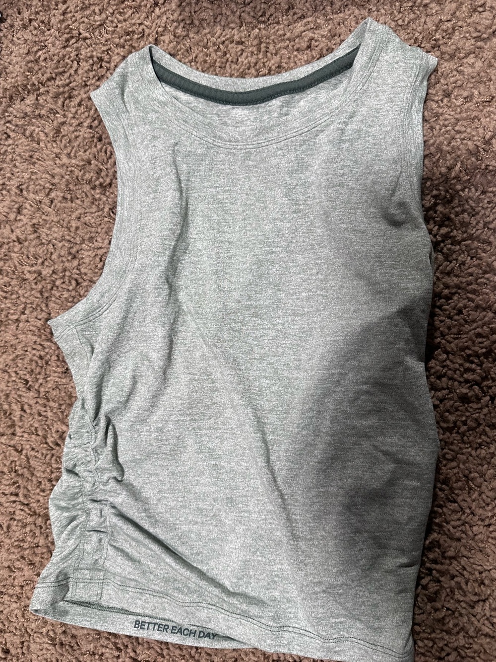 Lululemon license to train tank 
Size 8